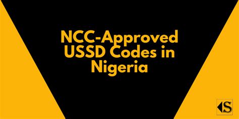 Full List of NCC Approved Unified USSD Codes in Nigeria (2024).